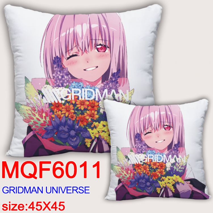 GRIDMAN UNIVERSE Anime square full-color pillow cushion 45X45CM NO FILLING MQF-6011