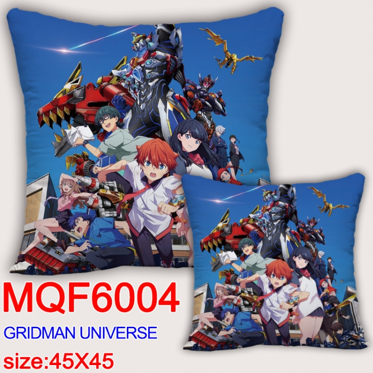 GRIDMAN UNIVERSE Anime square full-color pillow cushion 45X45CM NO FILLING  MQF-6004