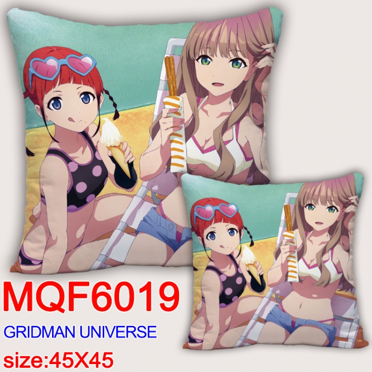 GRIDMAN UNIVERSE Anime square full-color pillow cushion 45X45CM NO FILLING MQF-6019