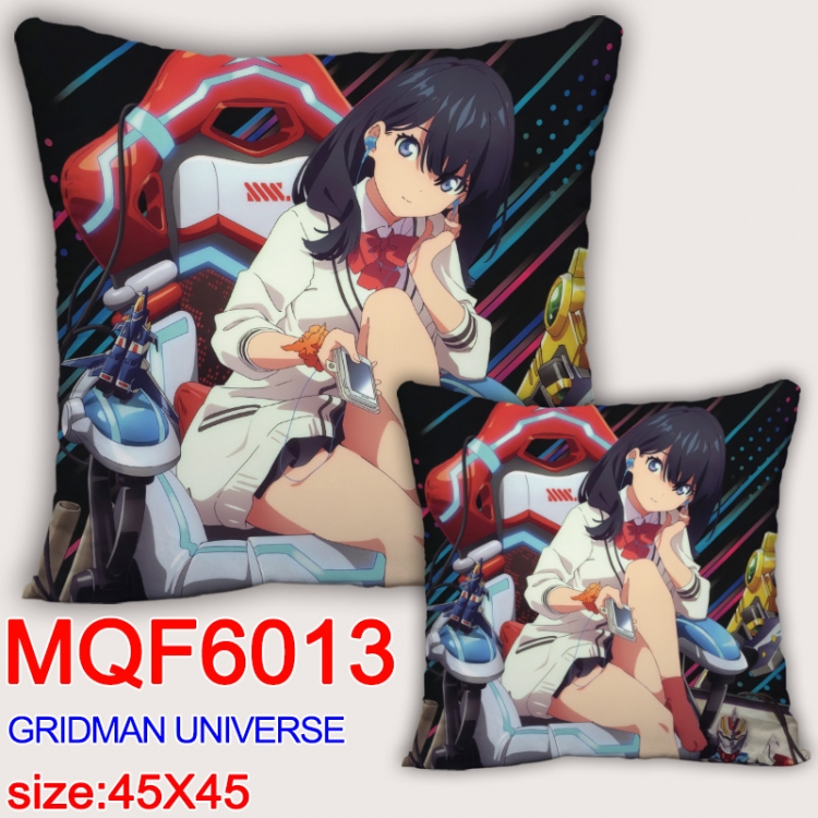 GRIDMAN UNIVERSE Anime square full-color pillow cushion 45X45CM NO FILLING MQF-6013