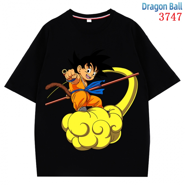 DRAGON BALL Anime Pure Cotton Short Sleeve T-shirt Direct Spray Technology from S to 4XL CMY-3747-2
