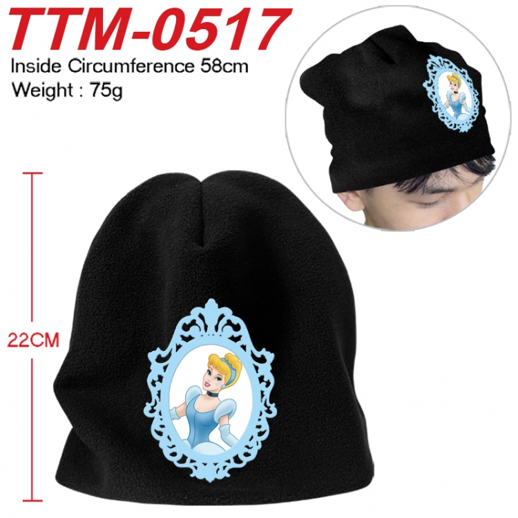 Disney Printed plush cotton hat with a hat circumference of 58cm 75g (adult size) TTM-0517