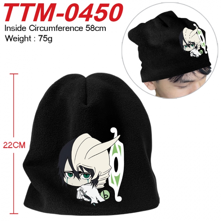 Bleach Printed plush cotton hat with a hat circumference of 58cm 75g (adult size) TTM-0450