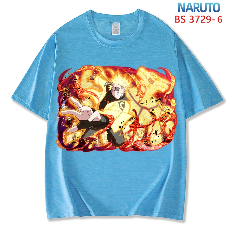Naruto  ice silk cotton loose and comfortable T-shirt from XS to 5XL  BS-3729-6