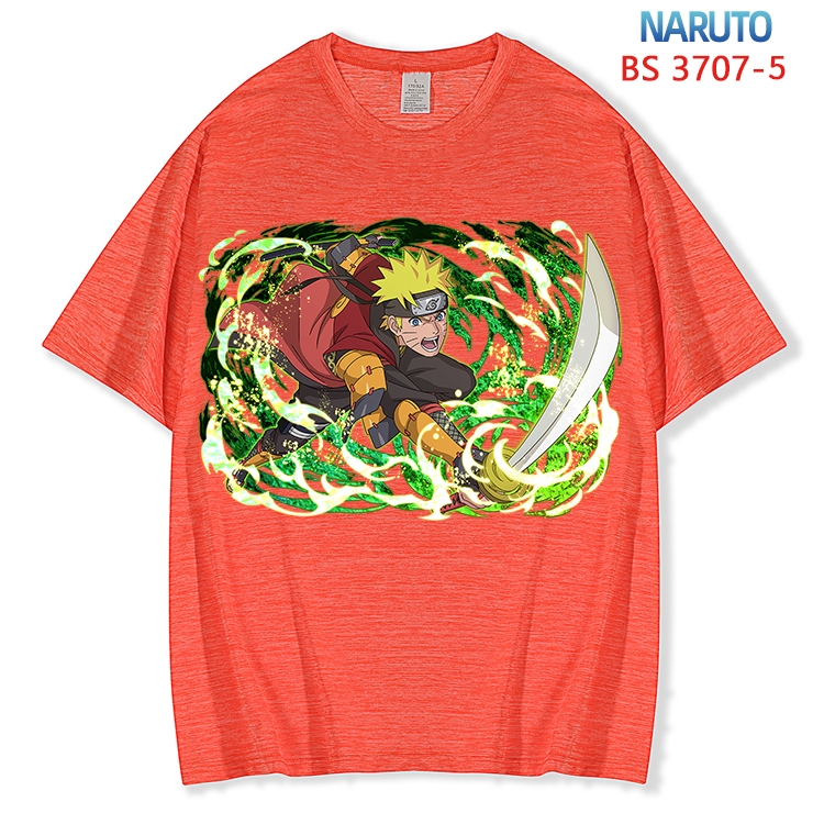 Naruto  ice silk cotton loose and comfortable T-shirt from XS to 5XL  BS-3707-5