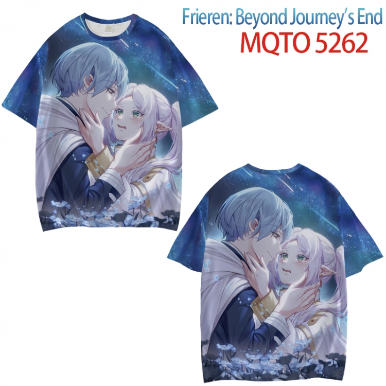 Frieren: Beyond Journey's End Full color printed short sleeve T-shirt from XXS to 4XL MQTO 5262