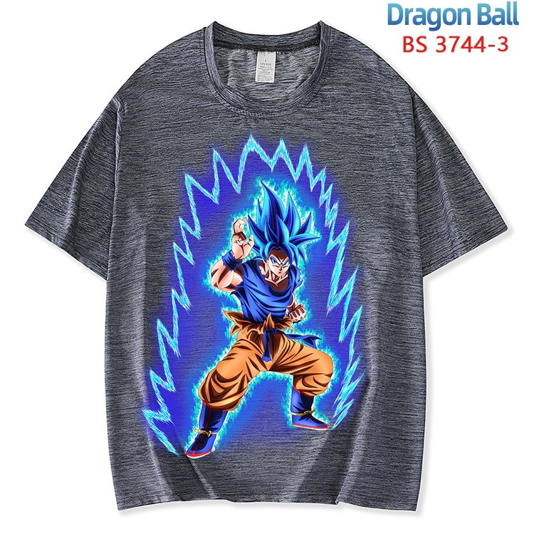 DRAGON BALL ice silk cotton loose and comfortable T-shirt from XS to 5XL BS-3744-3