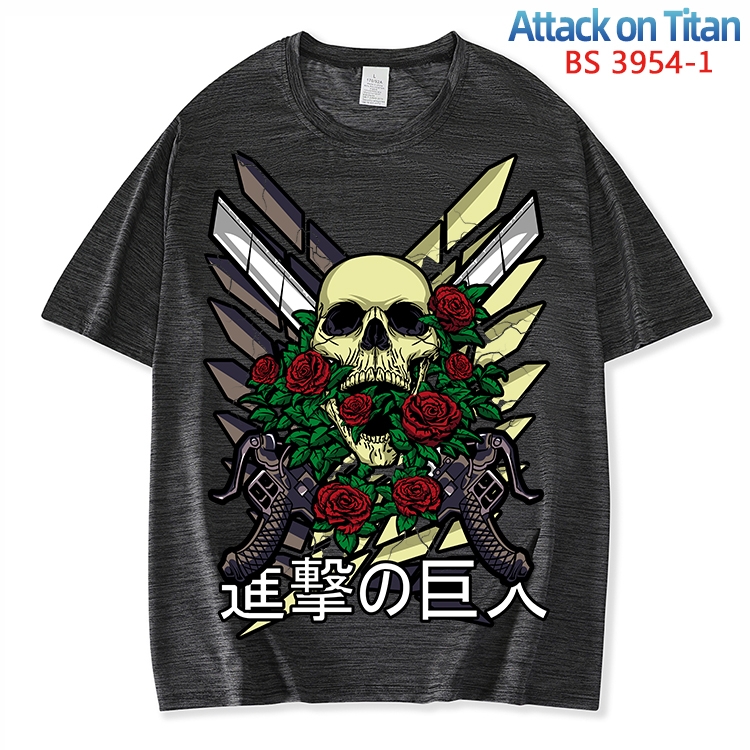 Shingeki no Kyojin ice silk cotton loose and comfortable T-shirt from XS to 5XL  BS-3954-1