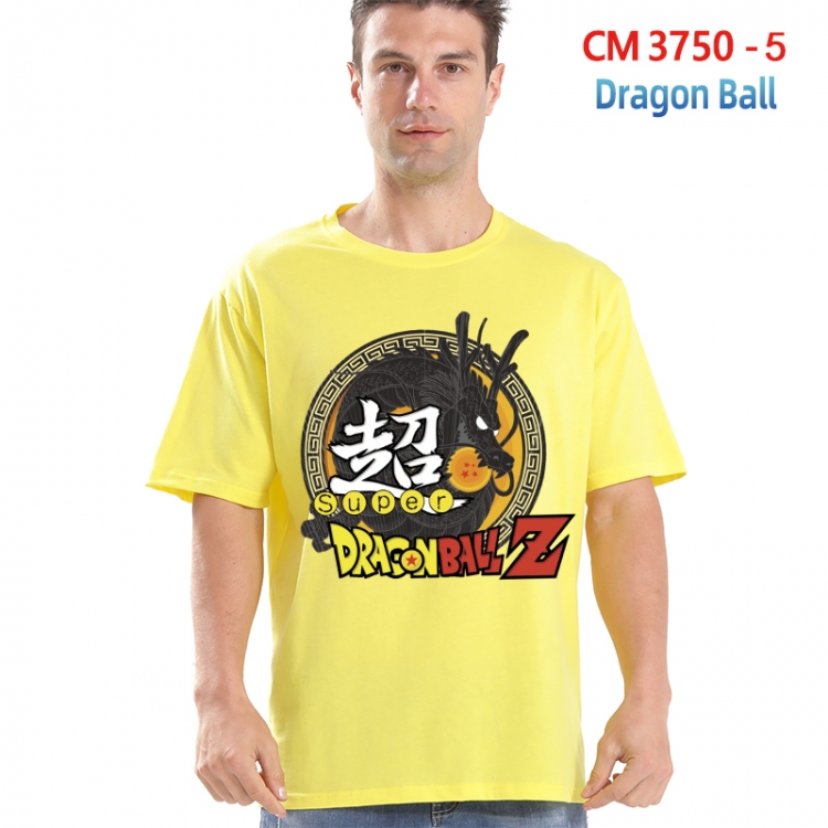 DRAGON BALL Printed short-sleeved cotton T-shirt from S to 4XL 3750-5