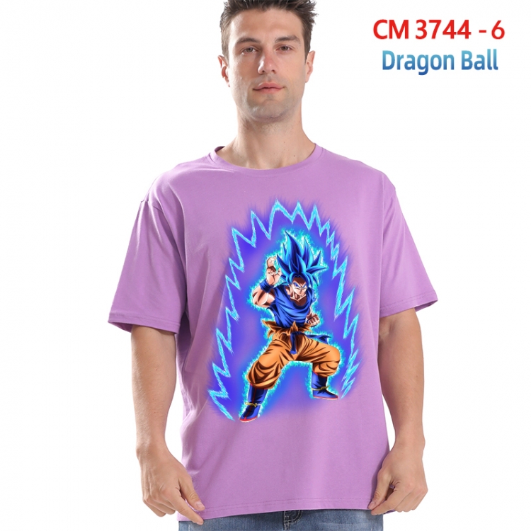 DRAGON BALL Printed short-sleeved cotton T-shirt from S to 4XL 3744-6