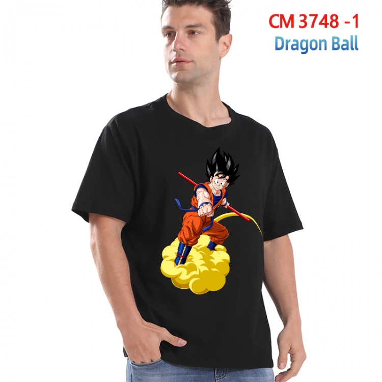 DRAGON BALL Printed short-sleeved cotton T-shirt from S to 4XL  3748-1