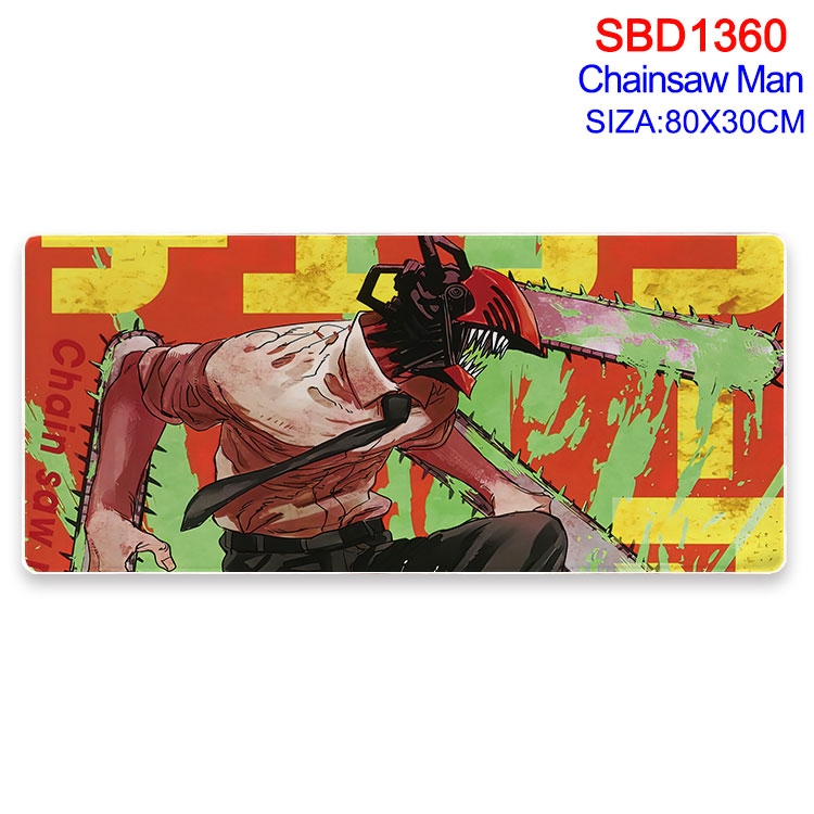 Chainsawman Animation peripheral locking mouse pad 80X30cm SBD-1360-2