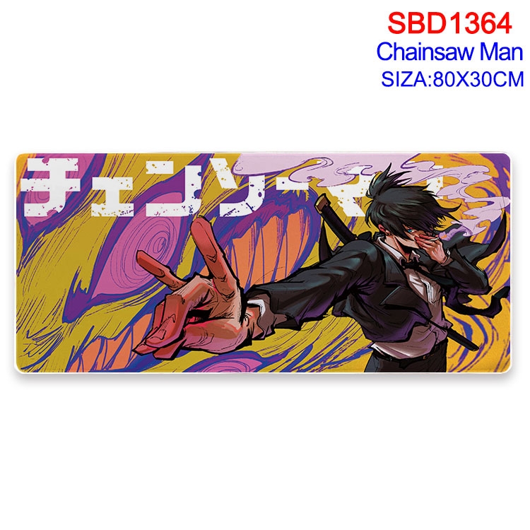 Chainsawman Animation peripheral locking mouse pad 80X30cm  SBD-1364-2