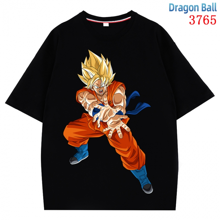 DRAGON BALL Anime Pure Cotton Short Sleeve T-shirt Direct Spray Technology from S to 4XL CMY-3765-2