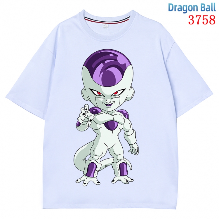 DRAGON BALL Anime Pure Cotton Short Sleeve T-shirt Direct Spray Technology from S to 4XL CMY-3758-1