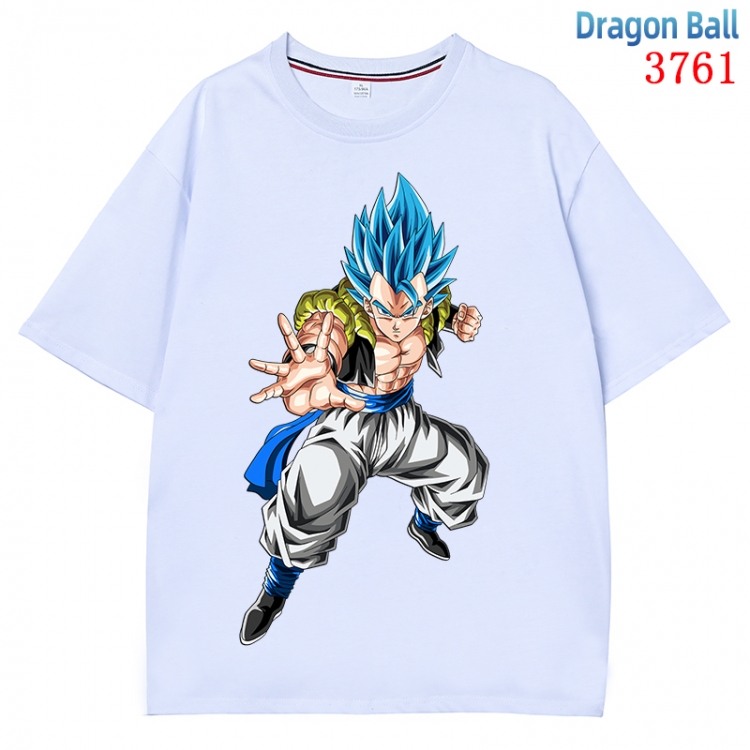 DRAGON BALL Anime Pure Cotton Short Sleeve T-shirt Direct Spray Technology from S to 4XL CMY-3761-1