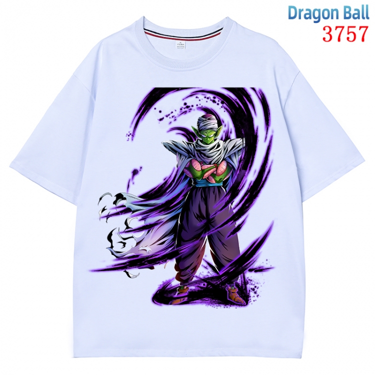 DRAGON BALL Anime Pure Cotton Short Sleeve T-shirt Direct Spray Technology from S to 4XL CMY-3757-1