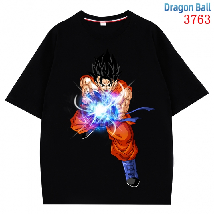 DRAGON BALL Anime Pure Cotton Short Sleeve T-shirt Direct Spray Technology from S to 4XL CMY-3763-2