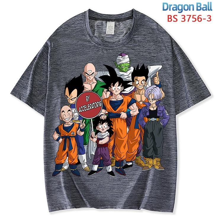 DRAGON BALL ice silk cotton loose and comfortable T-shirt from XS to 5XL  BS-3756-6 