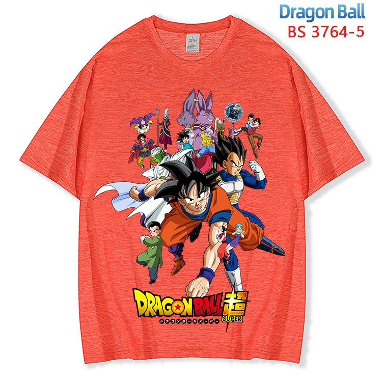 DRAGON BALL  ice silk cotton loose and comfortable T-shirt from XS to 5XL  BS-3764-5