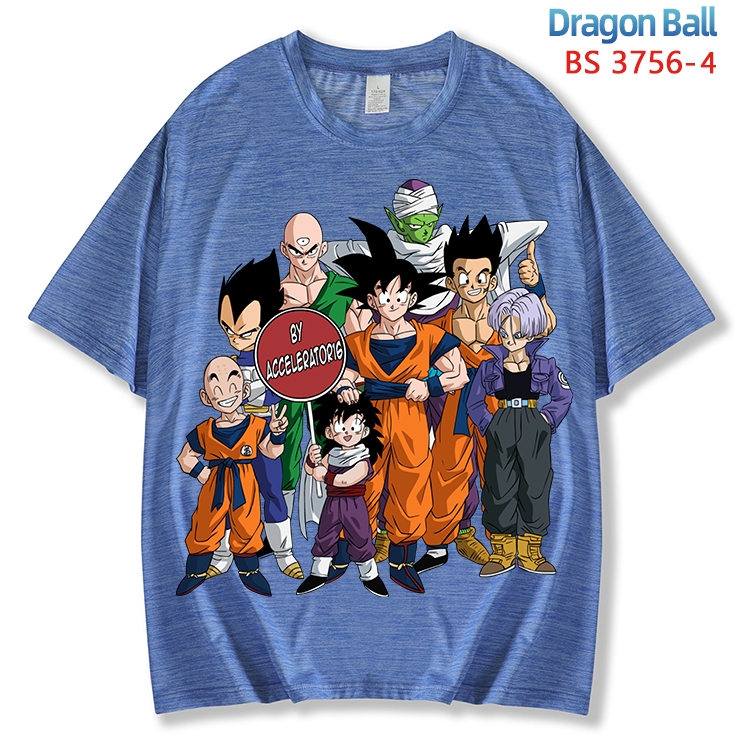 DRAGON BALL  ice silk cotton loose and comfortable T-shirt from XS to 5XL BS-3756-4