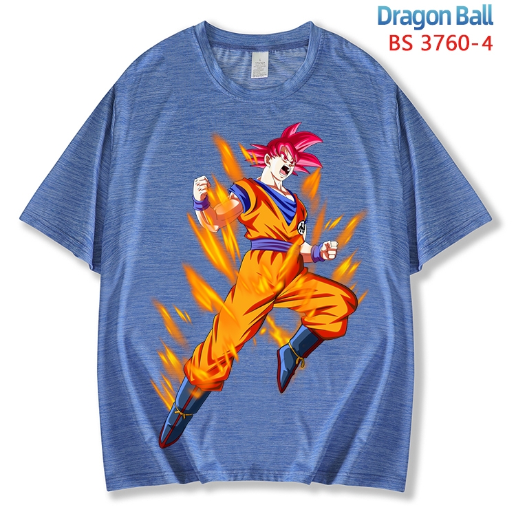 DRAGON BALL  ice silk cotton loose and comfortable T-shirt from XS to 5XL BS-3760-4