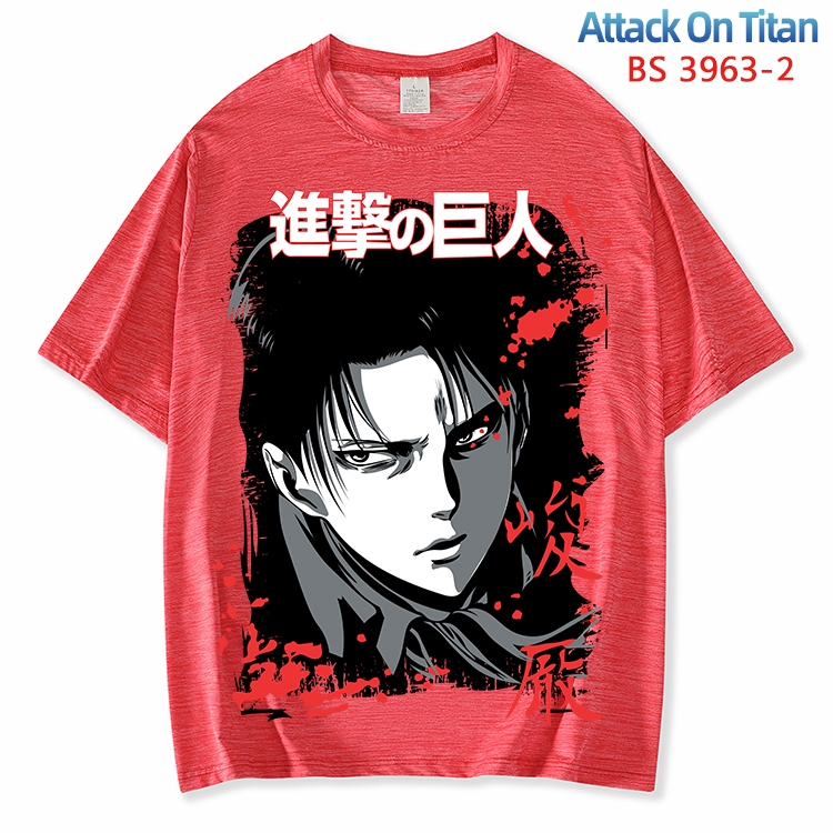 Shingeki no Kyojin ice silk cotton loose and comfortable T-shirt from XS to 5XL  BS-3963-2