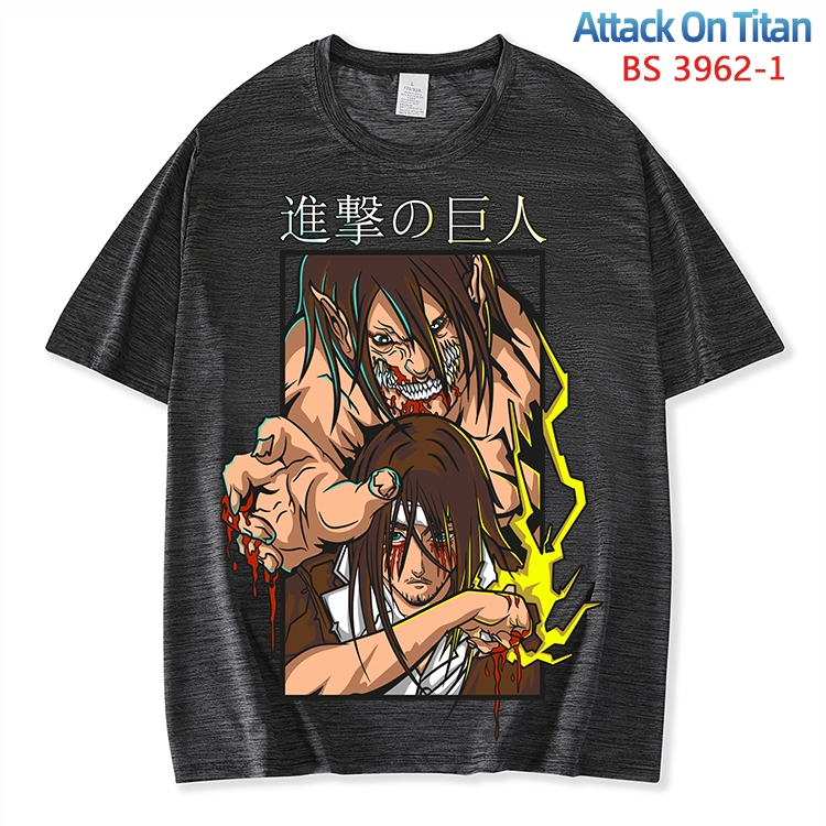 Shingeki no Kyojin ice silk cotton loose and comfortable T-shirt from XS to 5XL BS-3962-1