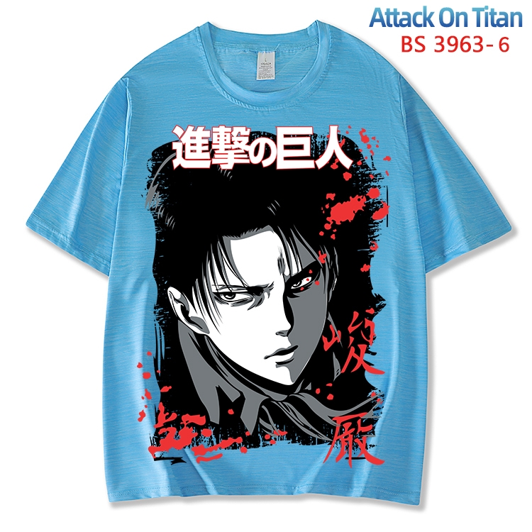 Shingeki no Kyojin ice silk cotton loose and comfortable T-shirt from XS to 5XL  BS-3963-6
