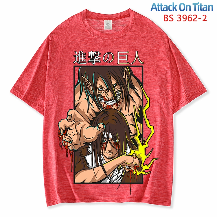 Shingeki no Kyojin ice silk cotton loose and comfortable T-shirt from XS to 5XL  BS-3962-2