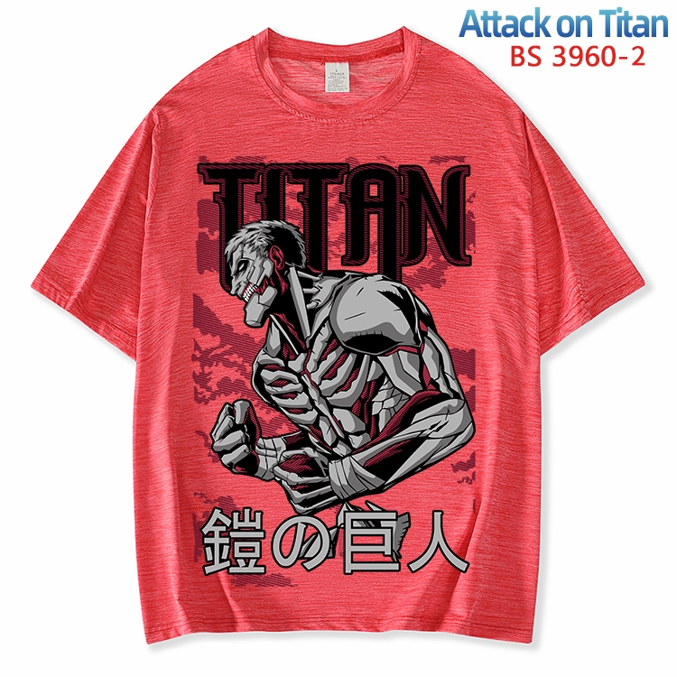 Shingeki no Kyojin ice silk cotton loose and comfortable T-shirt from XS to 5XL BS-3960-2