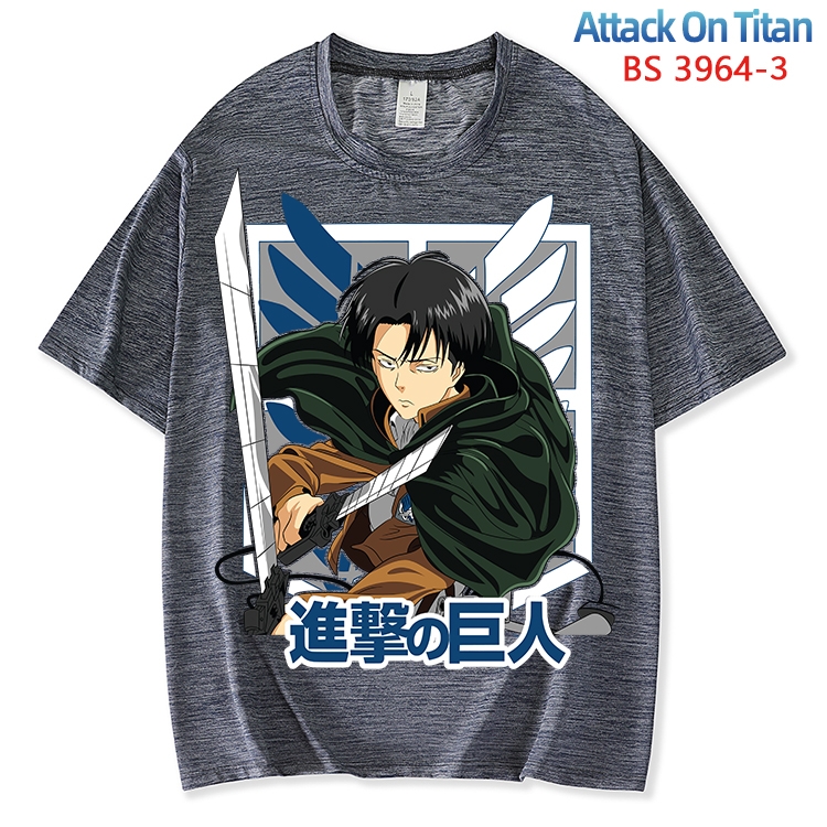 Shingeki no Kyojin ice silk cotton loose and comfortable T-shirt from XS to 5XL BS-3964-3