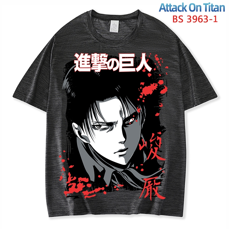 Shingeki no Kyojin ice silk cotton loose and comfortable T-shirt from XS to 5XL BS-3963-1