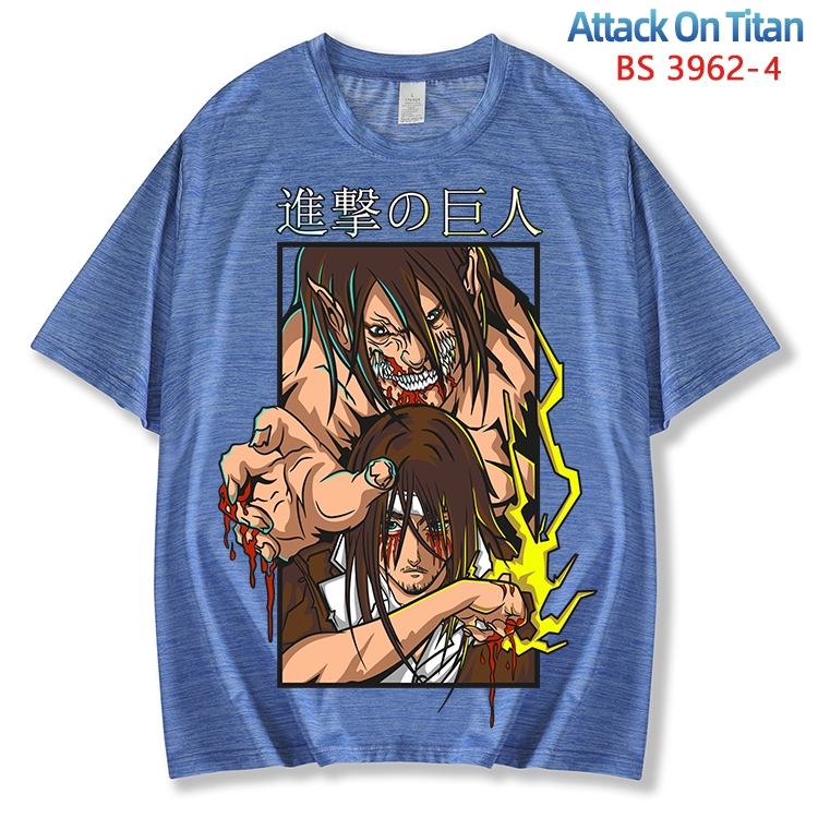 Shingeki no Kyojin ice silk cotton loose and comfortable T-shirt from XS to 5XL BS-3962-4