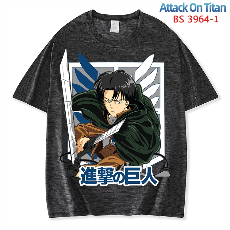 Shingeki no Kyojin ice silk cotton loose and comfortable T-shirt from XS to 5XL BS-3964-1