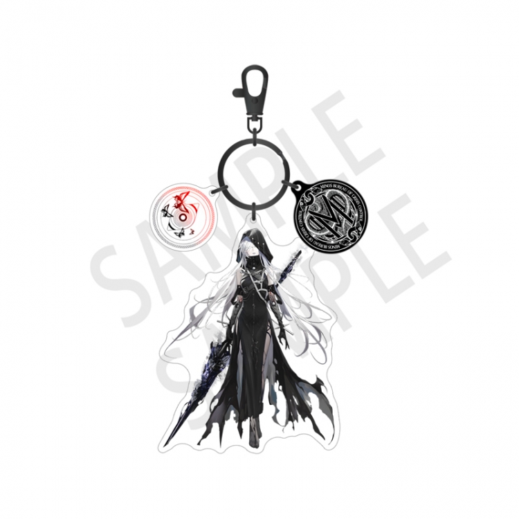 PathtoNowhere Anime Surrounding Acrylic Interlayer 3 Pendant Keychain price for 2 pcs