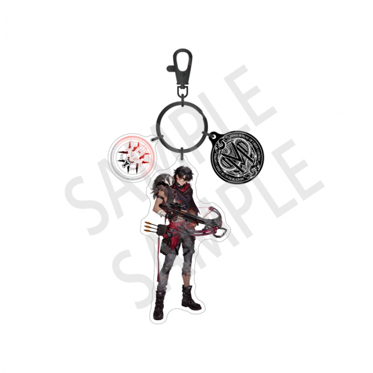 PathtoNowhere Anime Surrounding Acrylic Interlayer 3 Pendant Keychain price for 2 pcs