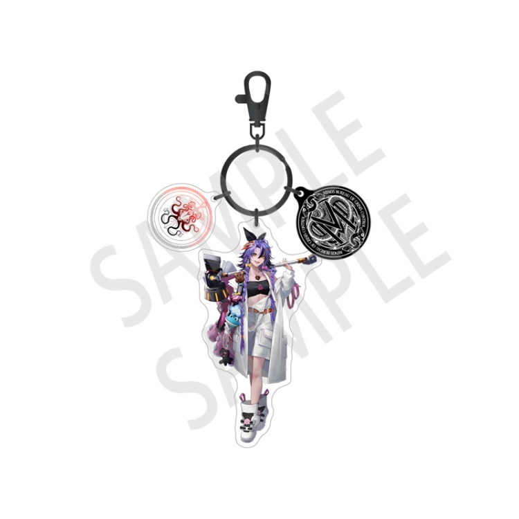 PathtoNowhere Anime Surrounding Acrylic Interlayer 3 Pendant Keychain price for 2 pcs