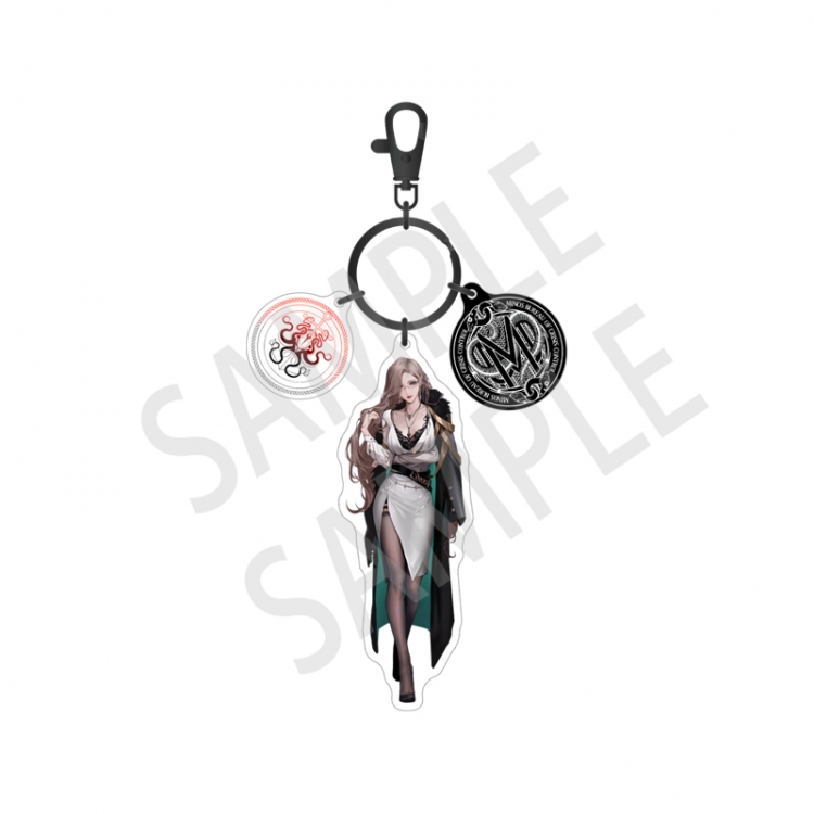 PathtoNowhere Anime Surrounding Acrylic Interlayer 3 Pendant Keychain price for 2 pcs