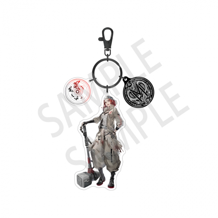PathtoNowhere Anime Surrounding Acrylic Interlayer 3 Pendant Keychain price for 2 pcs