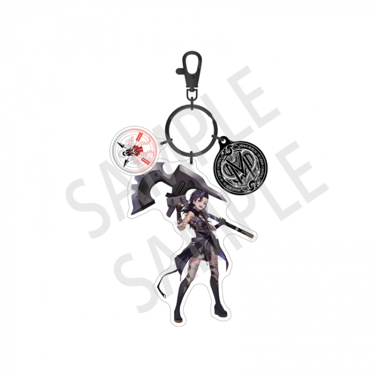 PathtoNowhere Anime Surrounding Acrylic Interlayer 3 Pendant Keychain price for 2 pcs