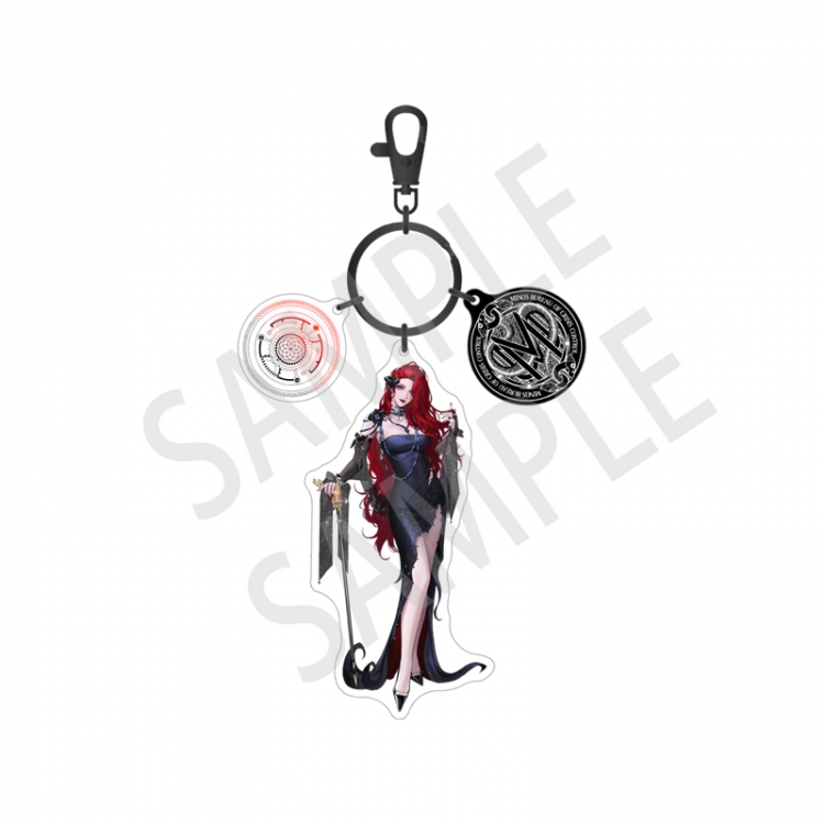 PathtoNowhere Anime Surrounding Acrylic Interlayer 3 Pendant Keychain price for 2 pcs