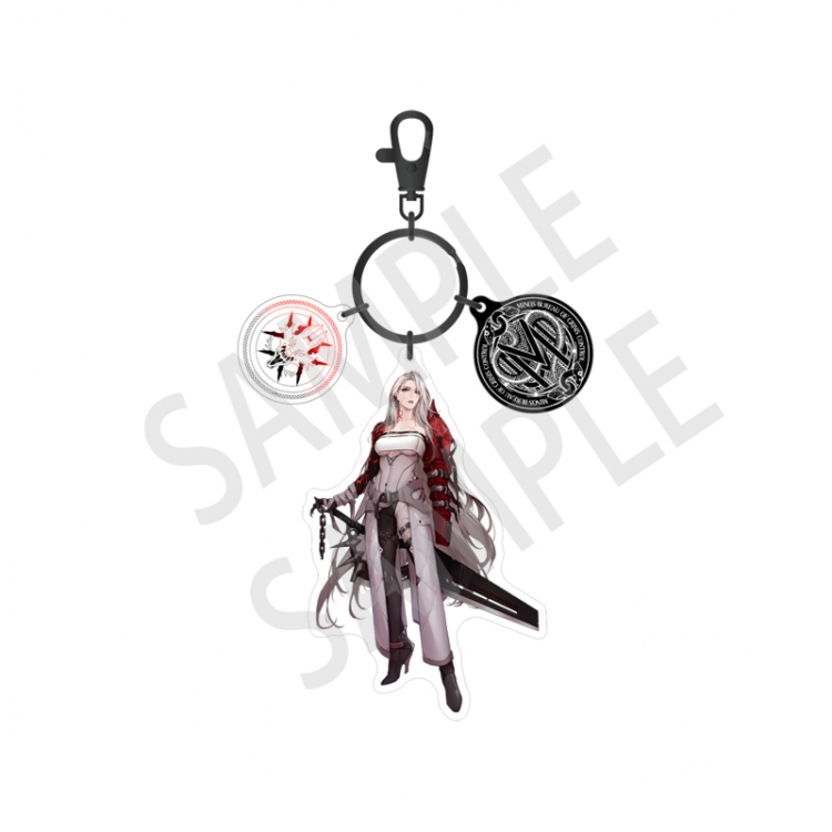 PathtoNowhere Anime Surrounding Acrylic Interlayer 3 Pendant Keychain price for 2 pcs