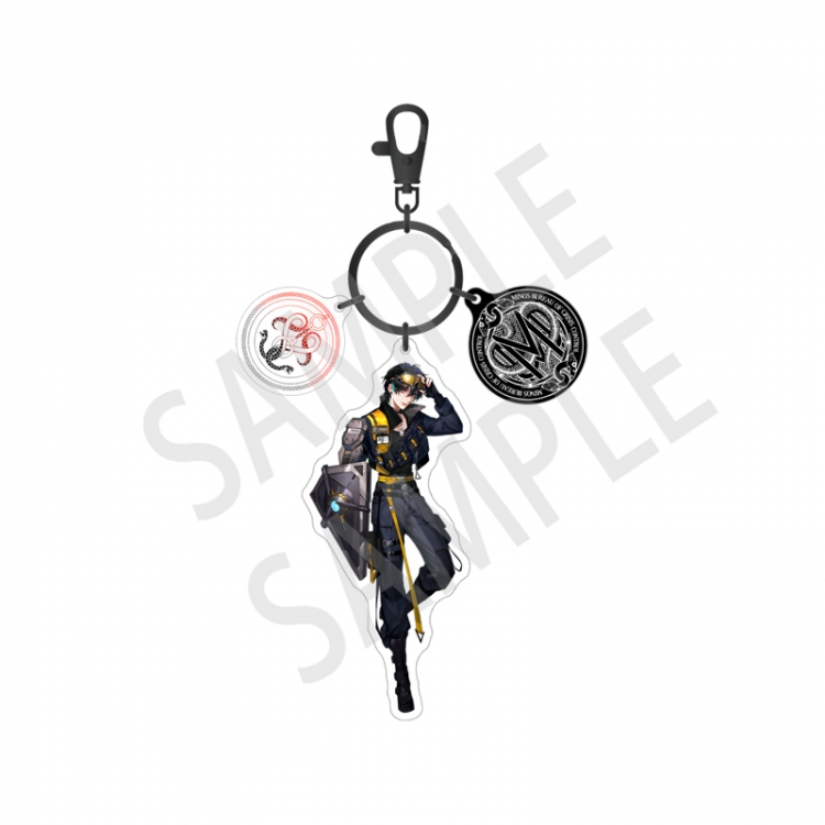 PathtoNowhere Anime Surrounding Acrylic Interlayer 3 Pendant Keychain price for 2 pcs