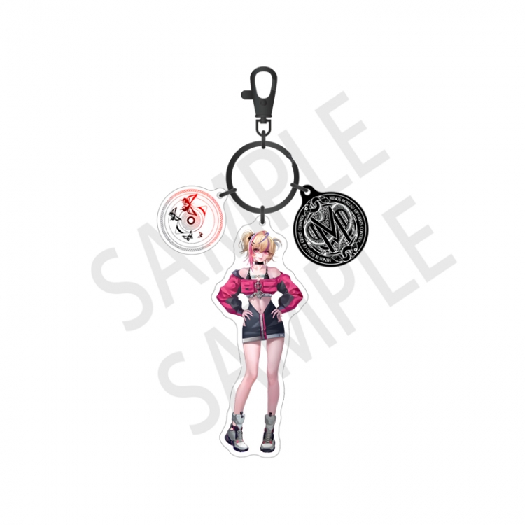 PathtoNowhere Anime Surrounding Acrylic Interlayer 3 Pendant Keychain price for 2 pcs