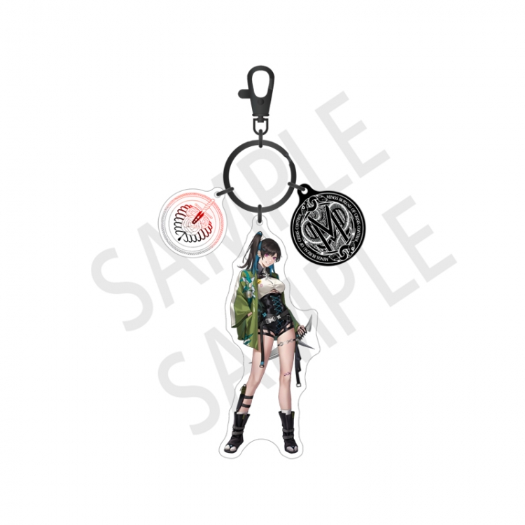 PathtoNowhere Anime Surrounding Acrylic Interlayer 3 Pendant Keychain price for 2 pcs