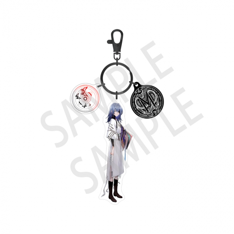 PathtoNowhere Anime Surrounding Acrylic Interlayer 3 Pendant Keychain price for 2 pcs