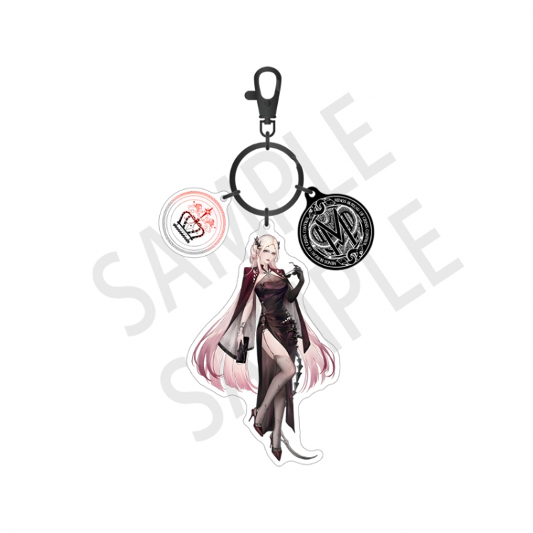 PathtoNowhere Anime Surrounding Acrylic Interlayer 3 Pendant Keychain price for 2 pcs