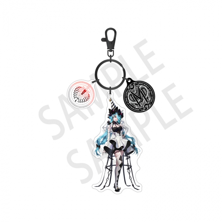 PathtoNowhere Anime Surrounding Acrylic Interlayer 3 Pendant Keychain price for 2 pcs