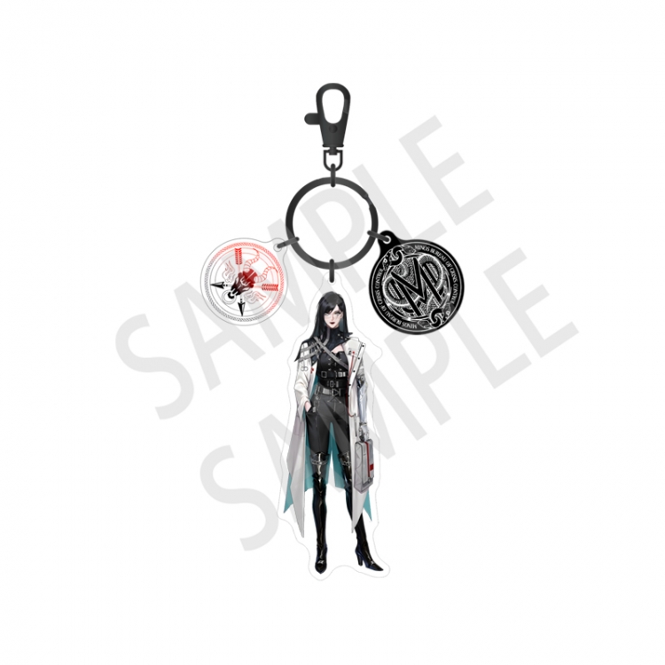 PathtoNowhere Anime Surrounding Acrylic Interlayer 3 Pendant Keychain price for 2 pcs